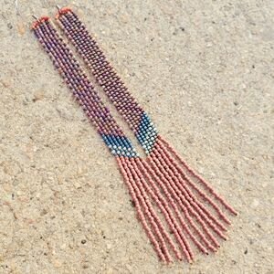 Fringe earrings by @parcelandpart